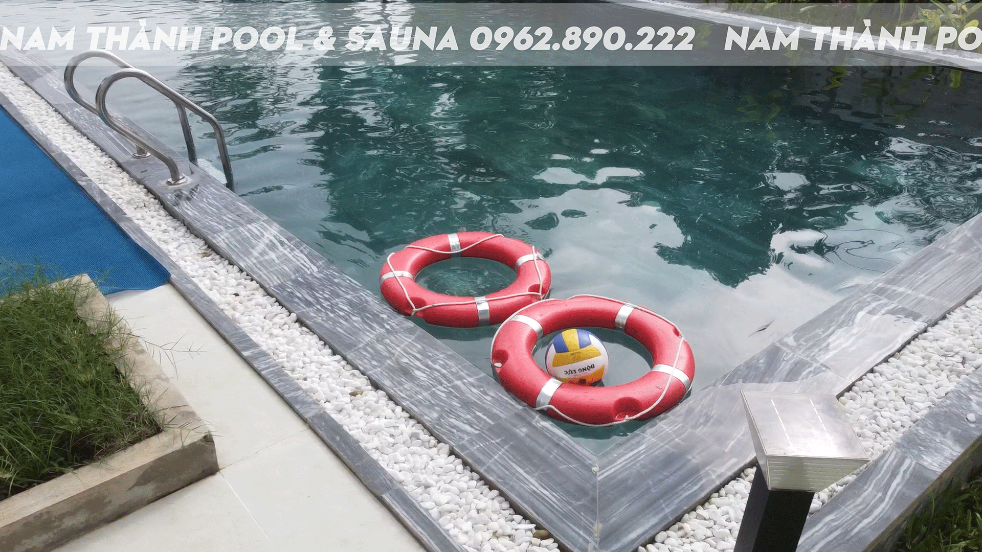 Làm bể bơi trọn gói Homestay Lạc Lạc Villa 18 5