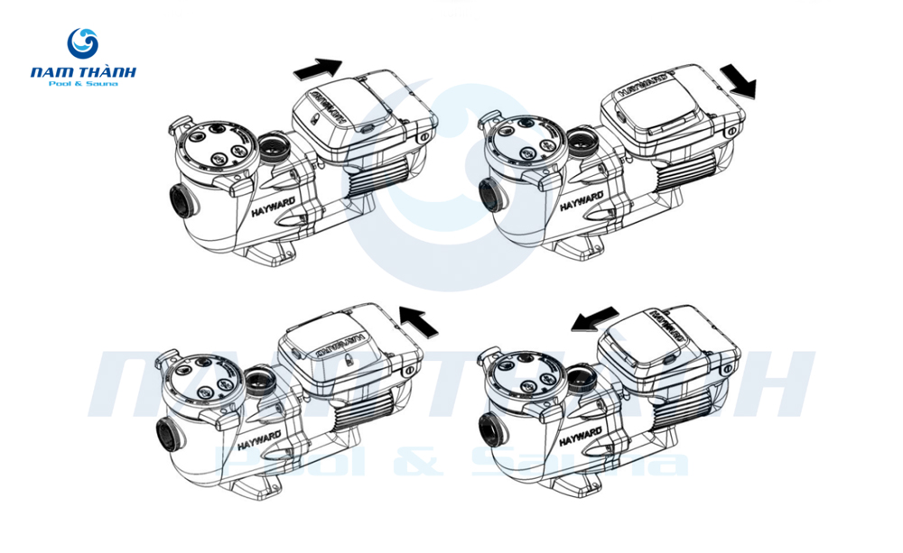 Máy bơm hồ bơi Hayward Tristar VS 950 2HP 7 Máy bơm hồ bơi Hayward Tristar VS 950 2HP