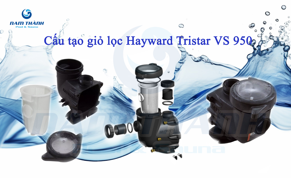 Máy bơm hồ bơi Hayward Tristar VS 950 2HP 8 Máy bơm hồ bơi Hayward Tristar VS 950 2HP