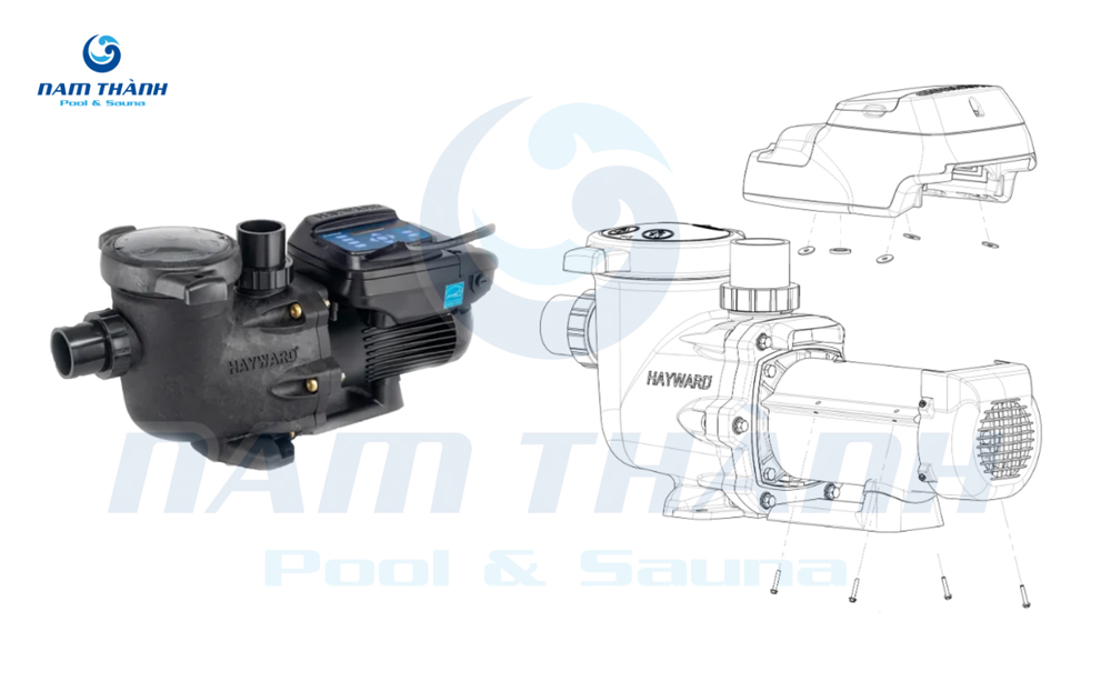 Máy bơm hồ bơi Hayward Tristar VS 950 2HP 5 Máy bơm hồ bơi Hayward Tristar VS 950 2HP
