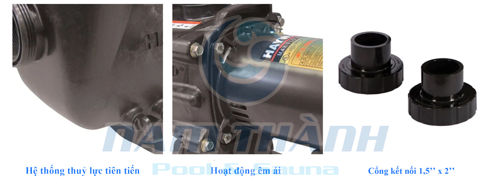Máy bơm tuần hoàn nước hồ bơi Hayward W3SP2307X10 MaxFlo XL 5 Máy bơm tuần hoàn nước hồ bơi Hayward W3SP2307X10 MaxFlo XL