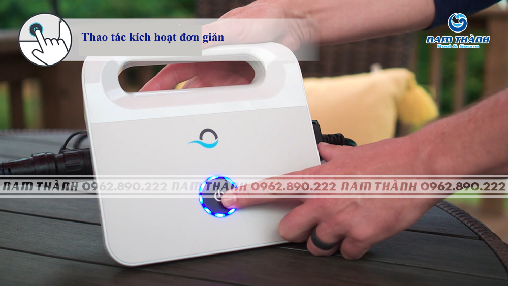 Robot Dolphin E10 được tích hợp khả năng kháng nước đạt tiêu chuẩn IP68 nên an toàn tuyệt đối khi sử dụng dưới nước.
