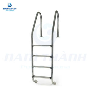 Cầu thang inox hồ bơi 4 bậc Minder