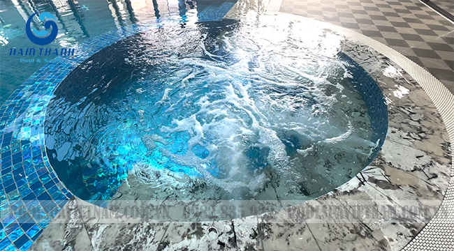 Dự án bể bơi gia đình chú Tuấn Anh - Nho Quan, Ninh Bình