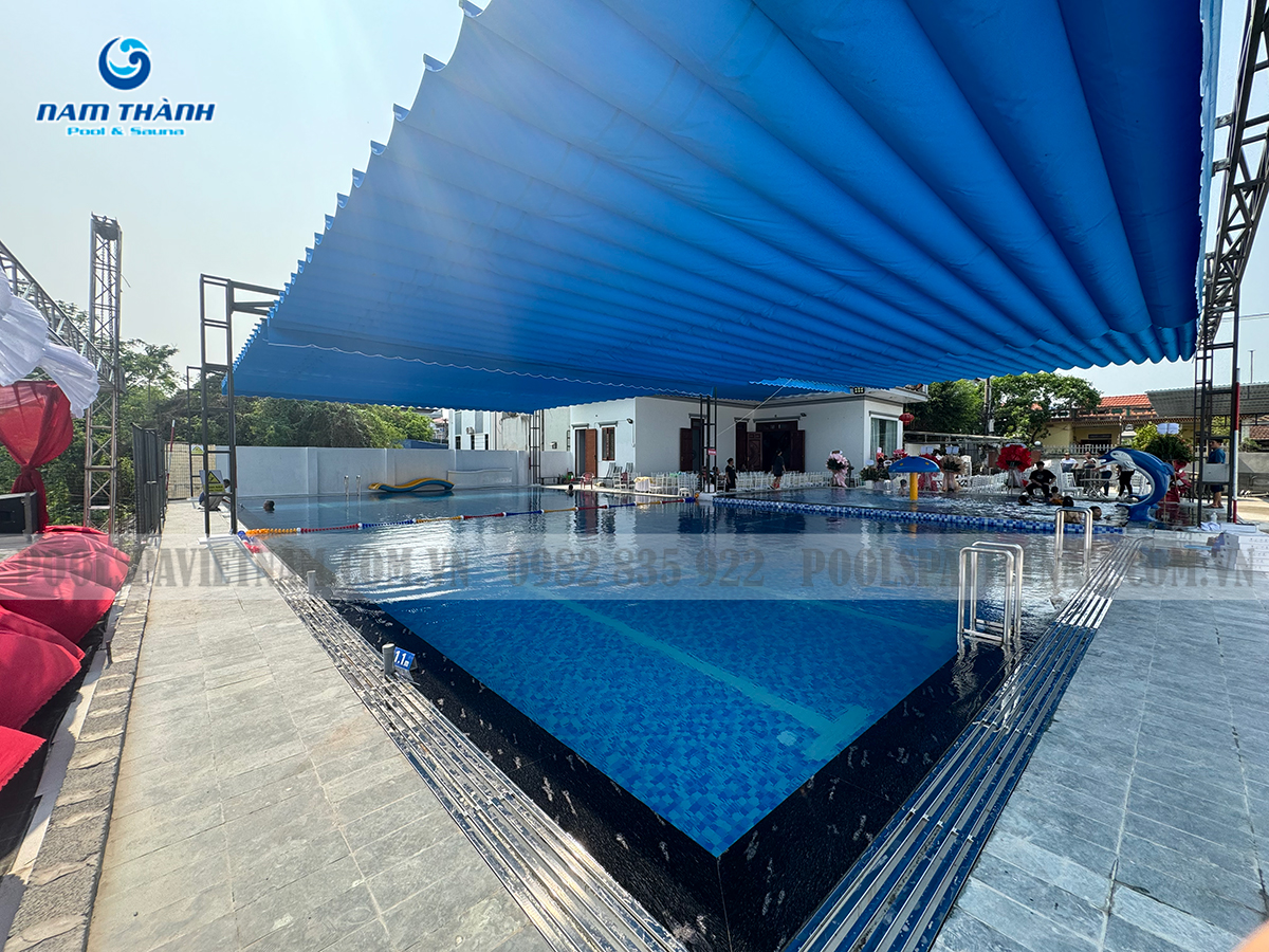 Dự án bể bơi kinh doanh anh Bội - Nam Trực, Nam Định