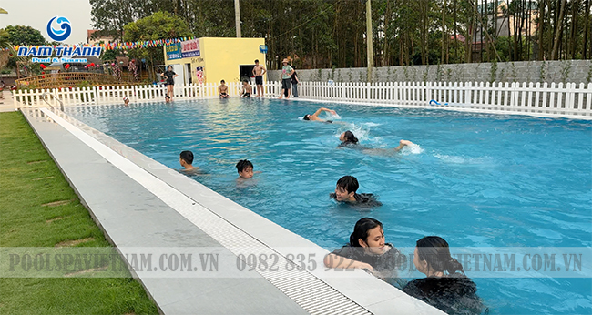 Dự án bể bơi kinh doanh kết hợp khu vui chơi giải trí tại Nho Quan, Ninh Bình