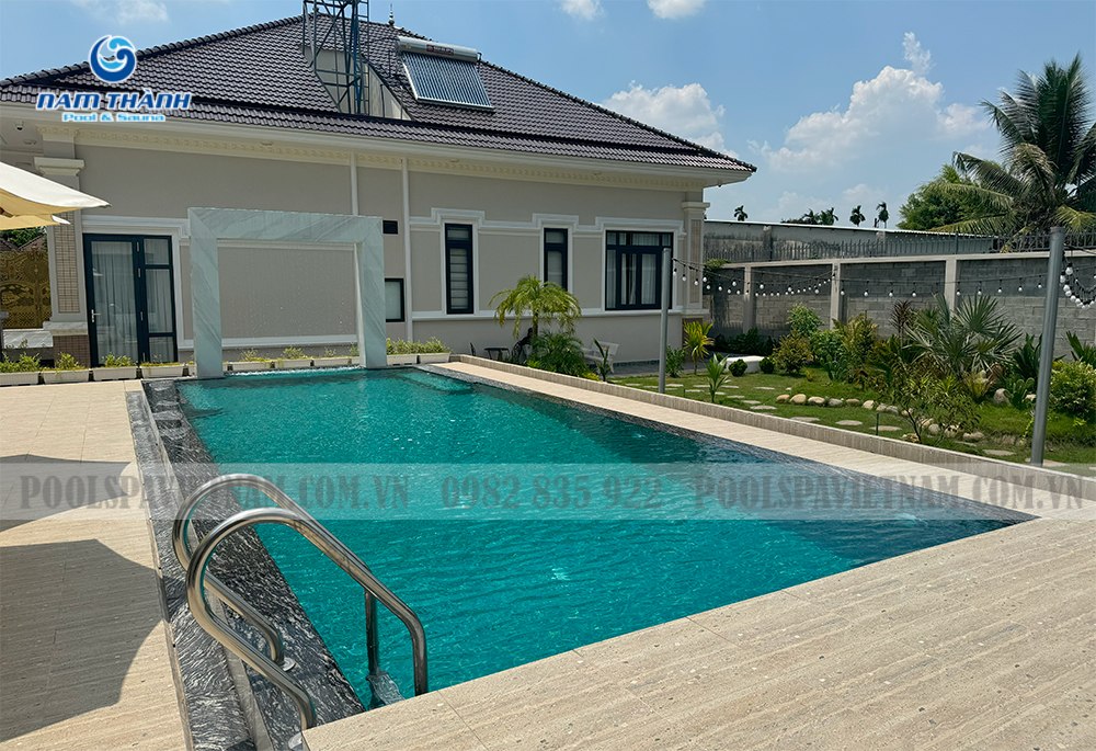 Dự án bể bơi gia đình anh Đường - Thuận An, tỉnh Bình Dương 11 Dự án bể bơi gia đình anh Đường - Dầu Tiếng, tỉnh Bình Dương