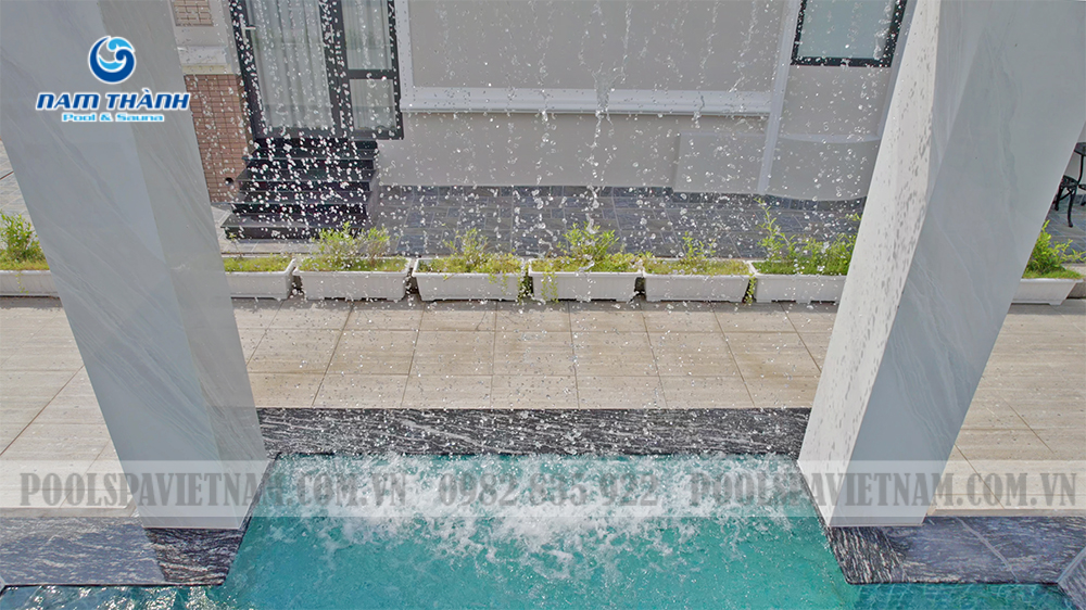 Dự án bể bơi gia đình anh Đường - Thuận An, tỉnh Bình Dương 16 Dự án bể bơi gia đình anh Đường - Dầu Tiếng, tỉnh Bình Dương