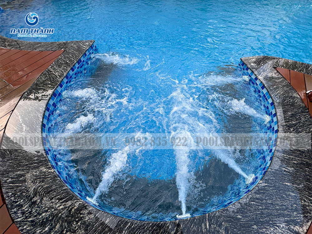 Dự án bể bơi gia đình anh Thảo - Thuận An, tỉnh Bình Dương 12 Dự án bể bơi gia đình anh Huy - Thuận An, tỉnh Bình Dương