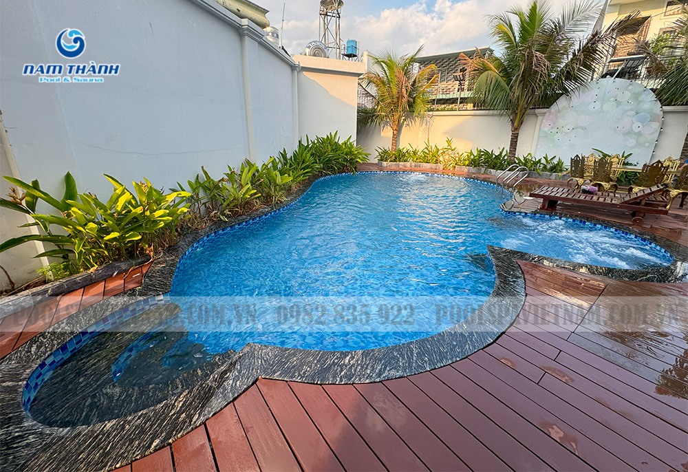 Dự án bể bơi gia đình anh Thảo - Thuận An, tỉnh Bình Dương 14 Dự án bể bơi gia đình anh Huy - Thuận An, tỉnh Bình Dương