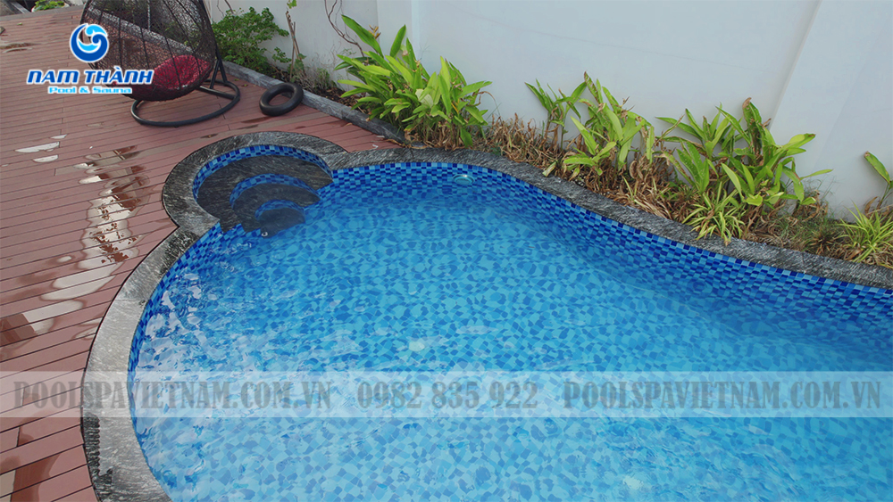 Dự án bể bơi gia đình anh Thảo - Thuận An, tỉnh Bình Dương 10 Dự án bể bơi gia đình anh Huy - Thuận An, tỉnh Bình Dương