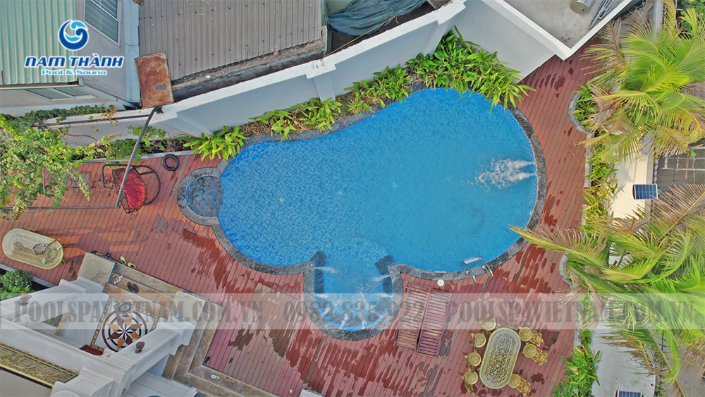 Dự án bể bơi gia đình anh Thảo - Thuận An, tỉnh Bình Dương 9 Dự án bể bơi gia đình anh Huy - Thuận An, tỉnh Bình Dương