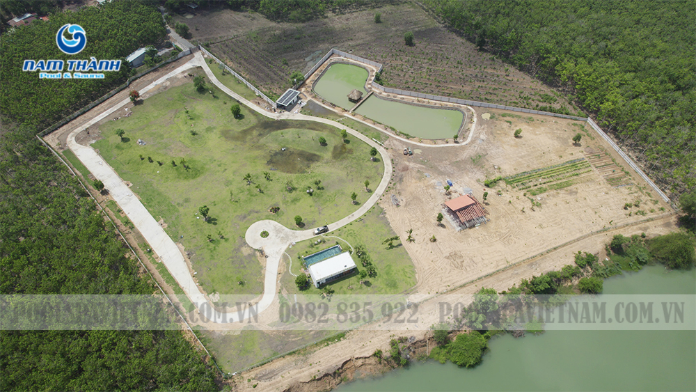 Dự án bể bơi gia đình anh Quốc tại Dầu Tiếng, tỉnh Bình Dương 16 Dự án bể bơi gia đình anh Quốc tại Dầu Tiếng, tỉnh Bình Dương