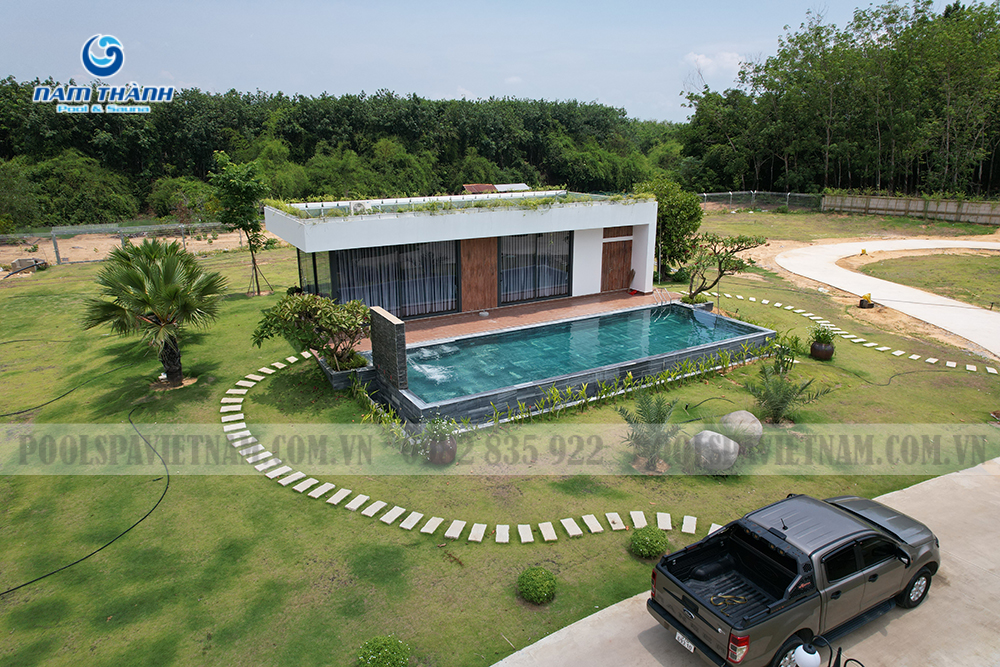Dự án bể bơi gia đình anh Quốc tại Dầu Tiếng, tỉnh Bình Dương 17 Dự án bể bơi gia đình anh Quốc tại Dầu Tiếng, tỉnh Bình Dương