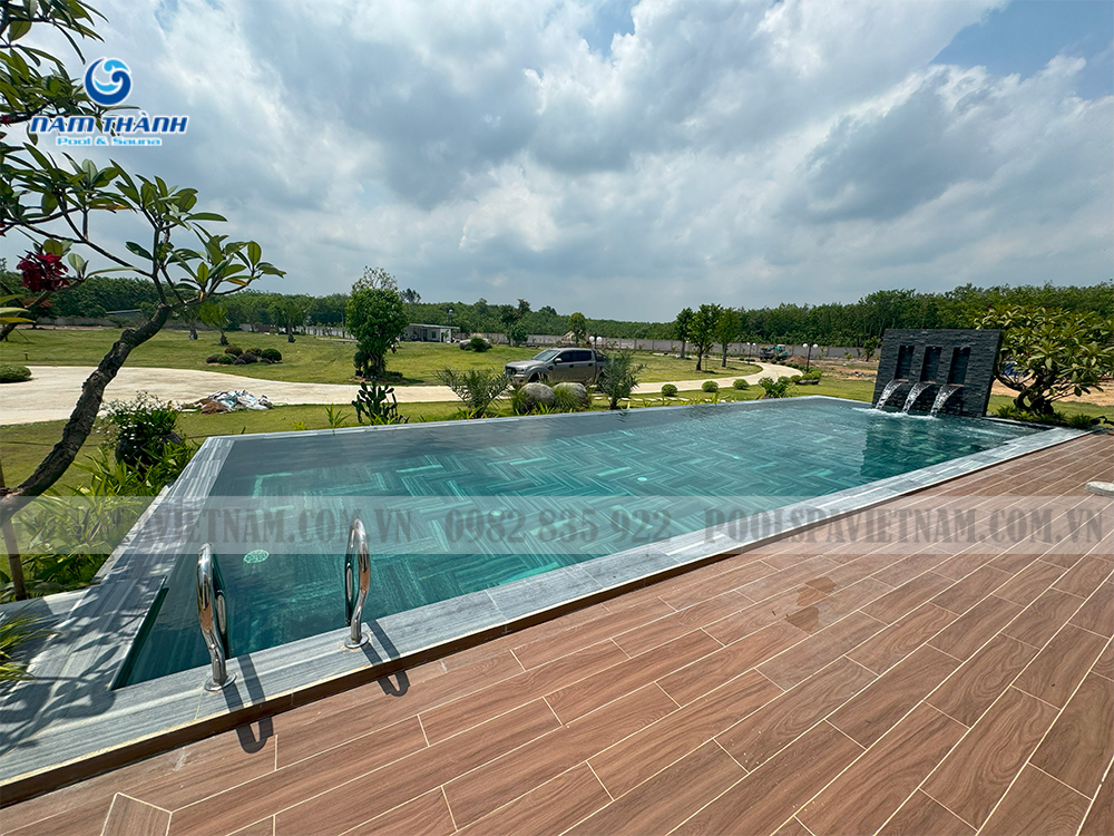 Dự án bể bơi gia đình anh Quốc tại Dầu Tiếng, tỉnh Bình Dương 22 Dự án bể bơi gia đình anh Quốc tại Dầu Tiếng, tỉnh Bình Dương