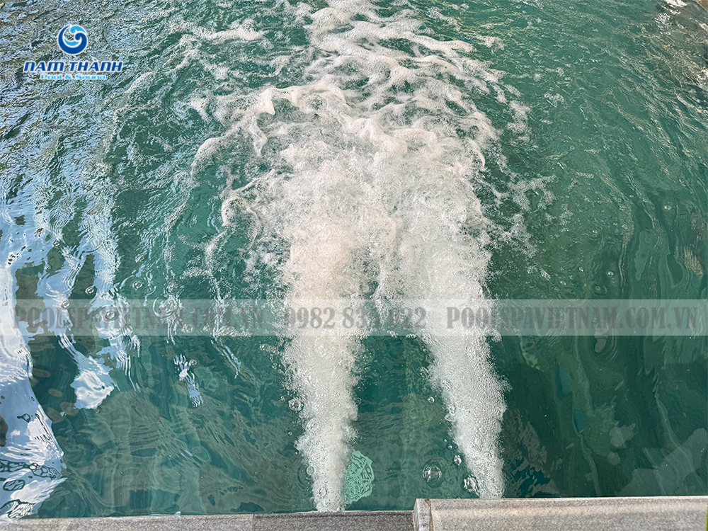 Dự án bể bơi gia đình chị Nga - Thuận An, tỉnh Bình Dương