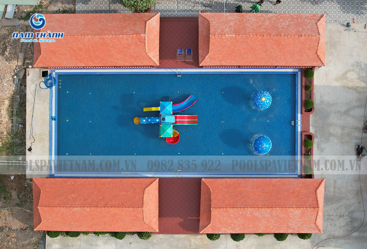 Dự án sân chơi nước trẻ em tại Đức Hòa, tỉnh Long An