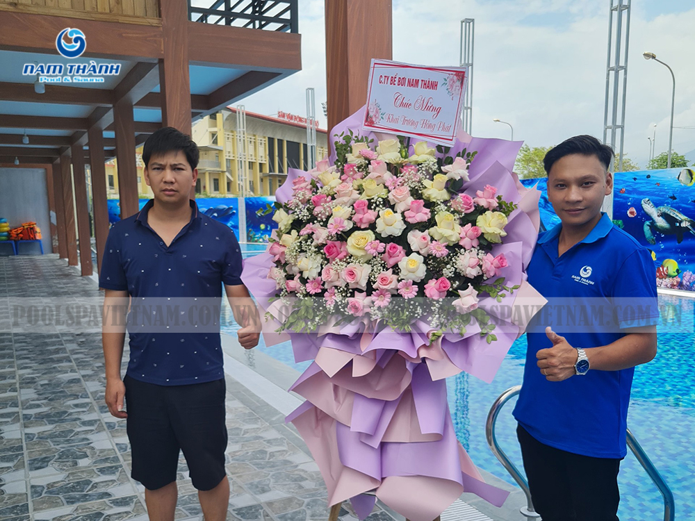 Dự án bể bơi kinh doanh anh Hoàng - Thị xã Nghĩa Lộ, Yên Bái