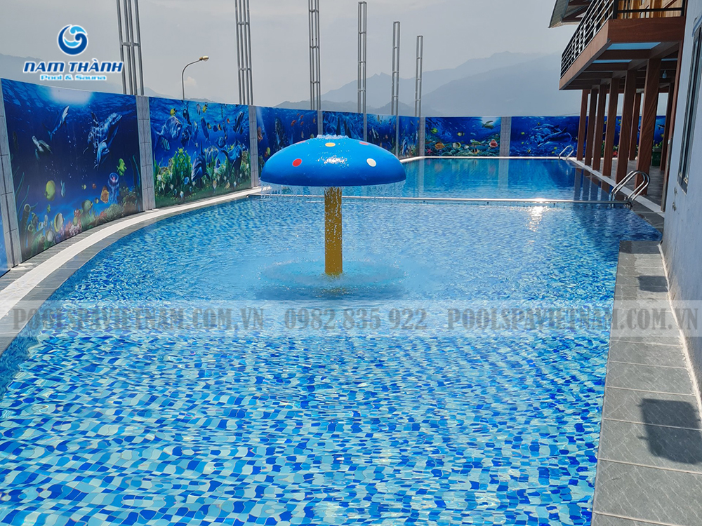Dự án bể bơi kinh doanh anh Hoàng - Thị xã Nghĩa Lộ, Yên Bái