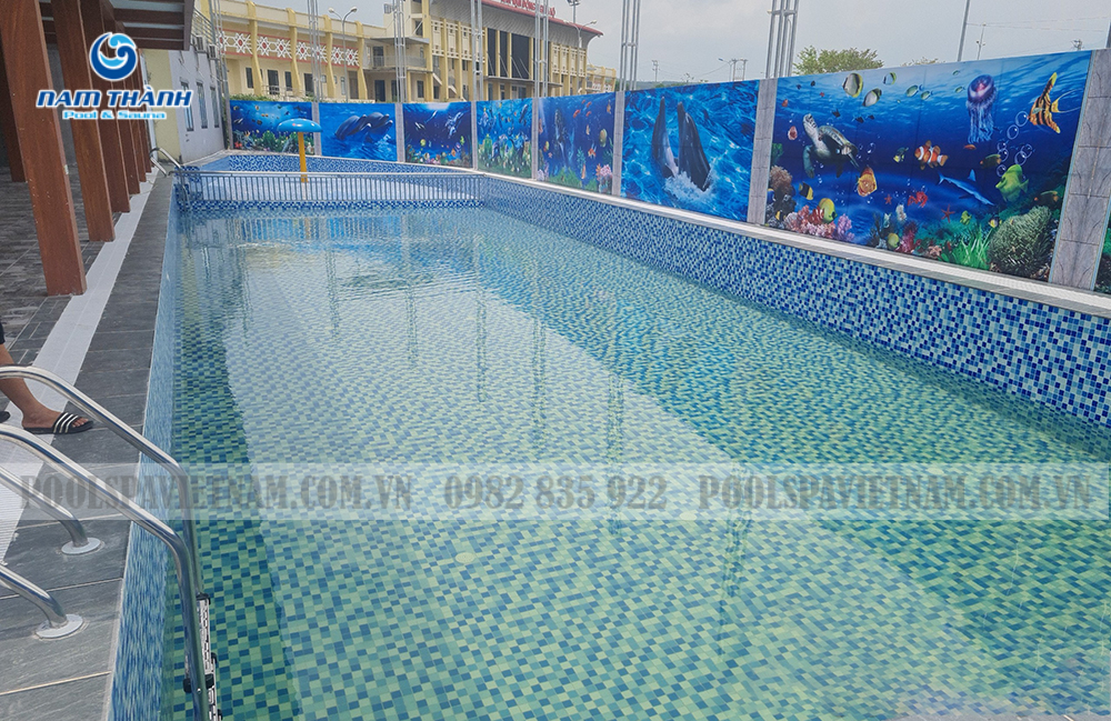 Dự án bể bơi kinh doanh anh Hoàng - Thị xã Nghĩa Lộ, Yên Bái