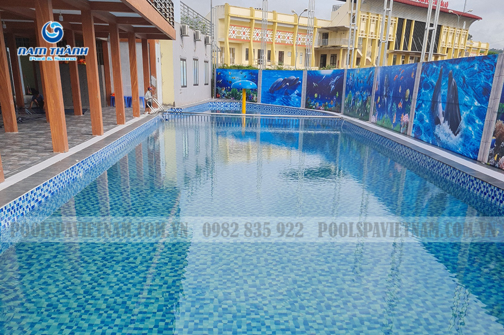Dự án bể bơi kinh doanh anh Hoàng - Thị xã Nghĩa Lộ, Yên Bái