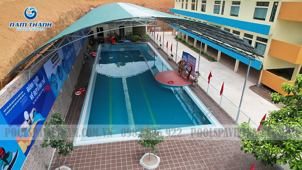 Dự án bể bơi trường học THPT Nguyễn Huệ có quy mô lớn tại huyện Phù Ninh, Phú Thọ 32 Dự án bể bơi trường học THPT Nguyễn Huệ có quy mô lớn tại huyện Phù Ninh, Phú Thọ