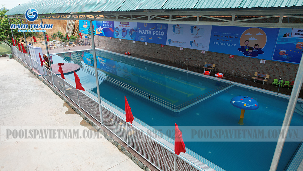 Dự án bể bơi trường học THPT Nguyễn Huệ có quy mô lớn tại huyện Phù Ninh, Phú Thọ 33 Dự án bể bơi trường học THPT Nguyễn Huệ có quy mô lớn tại huyện Phù Ninh, Phú Thọ