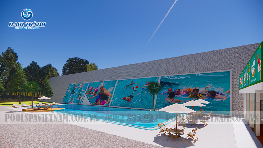 Dự án bể bơi trường học THPT Nguyễn Huệ có quy mô lớn tại huyện Phù Ninh, Phú Thọ 24 Dự án bể bơi trường học THPT Nguyễn Huệ có quy mô lớn tại huyện Phù Ninh, Phú Thọ