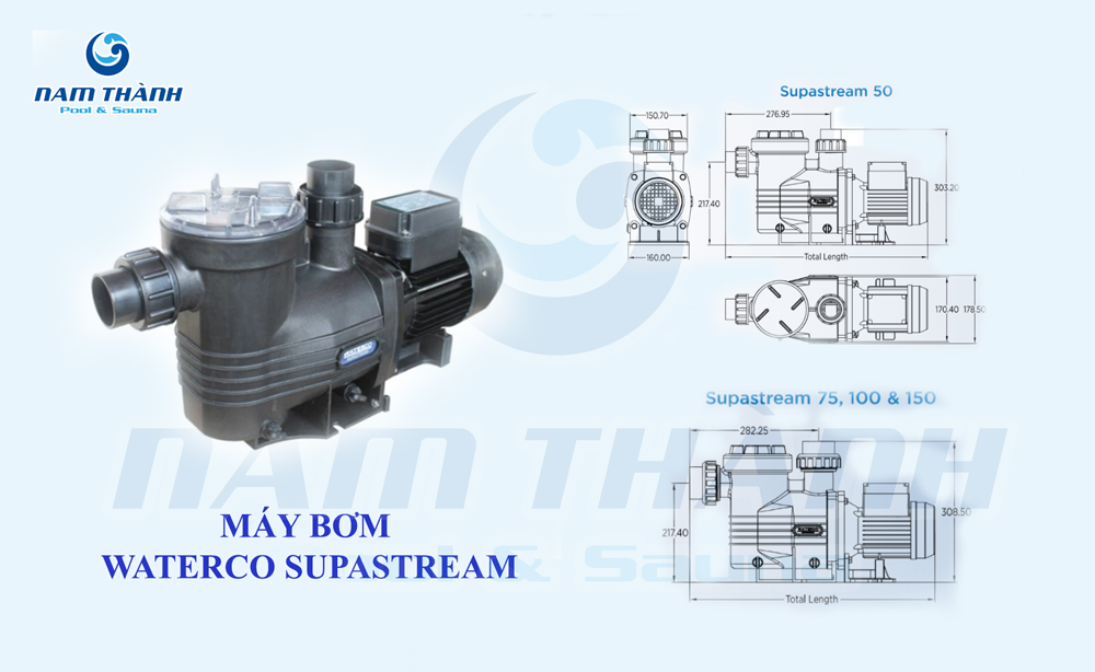 Máy bơm hồ bơi Waterco Supastream