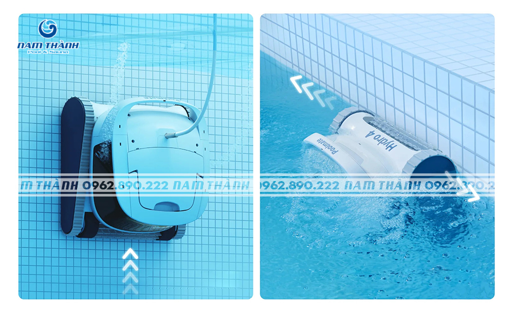 Robot vệ sinh bể bơi Poolmate Hydro 4