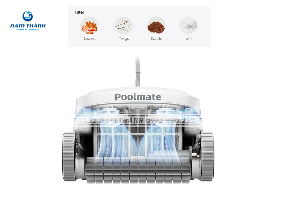 Robot vệ sinh bể bơi Poolmate Hydro 4