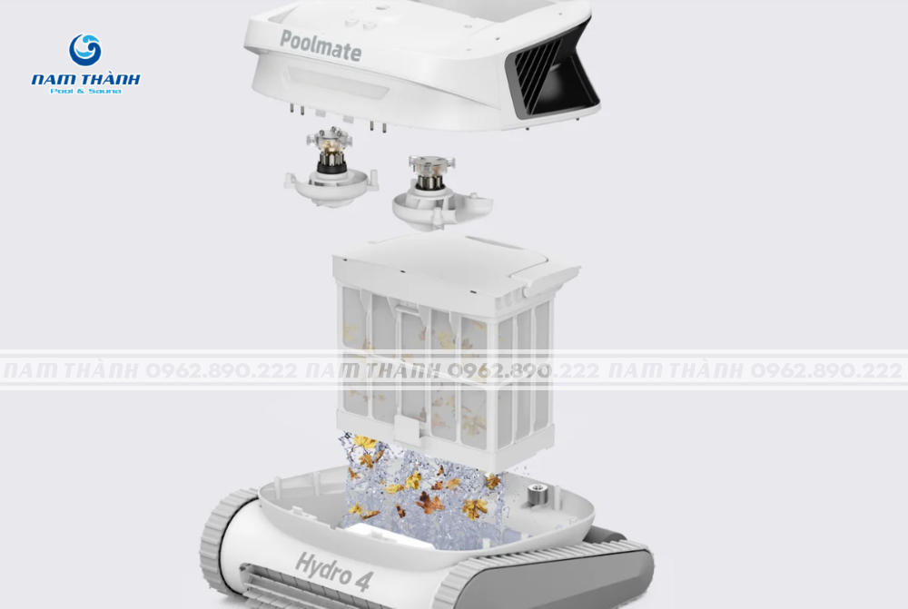 Robot vệ sinh bể bơi Poolmate Hydro 4