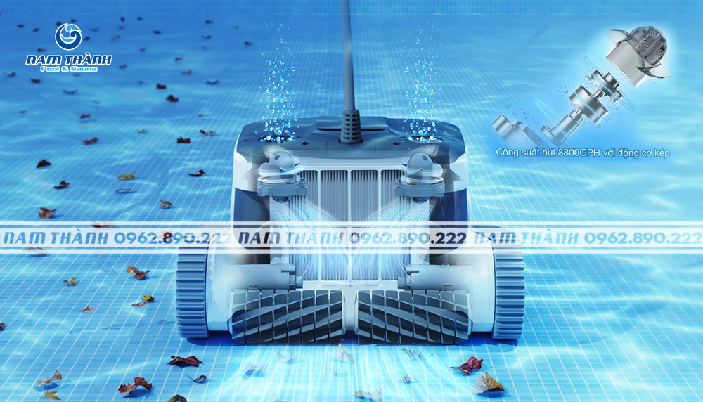 Robot vệ sinh bể bơi Poolmate Hydro 4