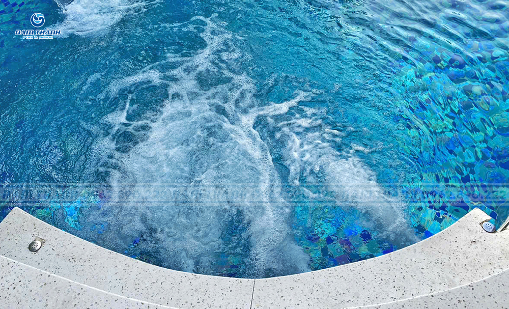 Dự án bể bơi gia đình anh Đạt - Hạ Long, Quảng Ninh
