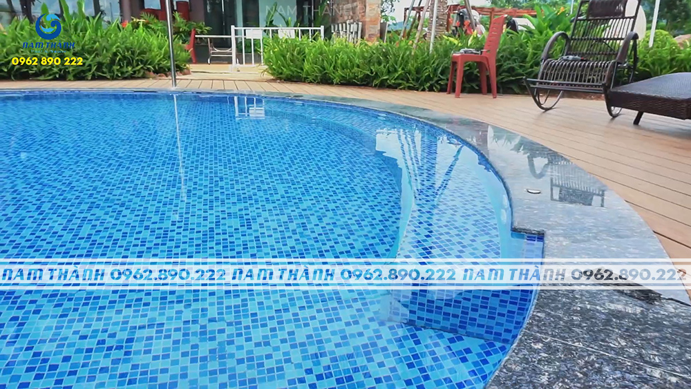 Dự án bể bơi homestay tại Rose House Ba Vì, Hà Nội