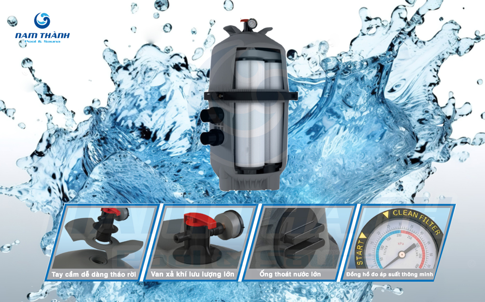 Bộ lọc nhiều lõi Emaux ICF Galaxy