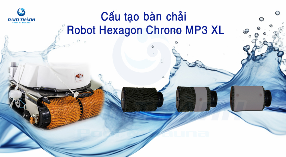 robot ve sinh be boi hexagon chrono mp3 xl 16 1