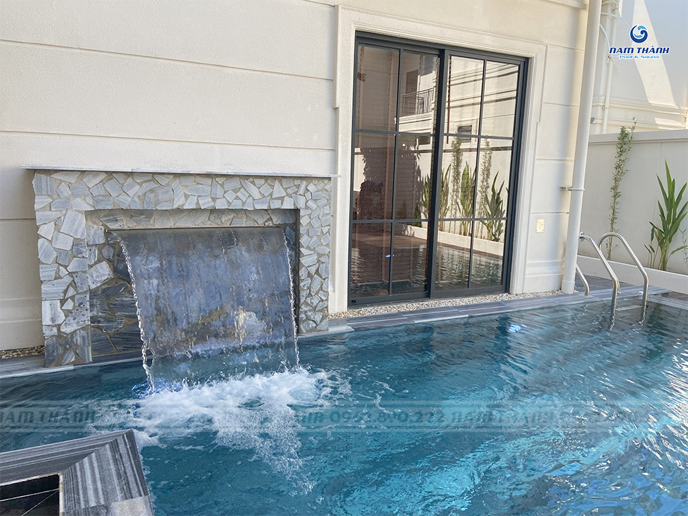 Dự án hồ bơi gia đình tại khu biệt thự cao cấp Swanbay Đồng Nai