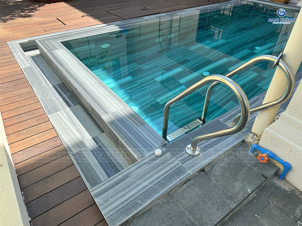 Dự án hồ bơi gia đình tại khu biệt thự cao cấp Swanbay Đồng Nai