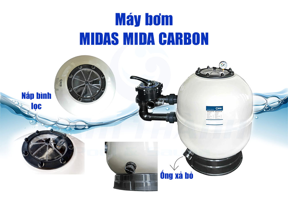 binh loc be boi midas mida carbon 3