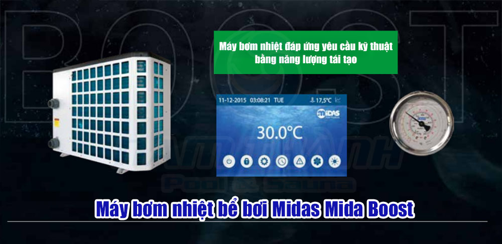 may bom nhiet be boi midas mida boost 3