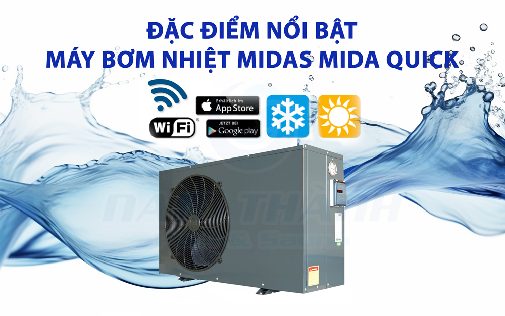 may bom nhiet be boi midas mida quick 1