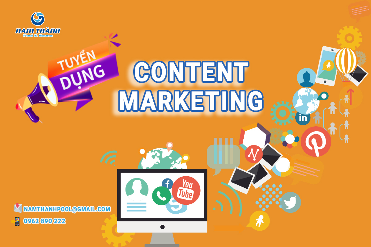 Tuyển dụng Content Marketing lương thưởng hấp dẫn