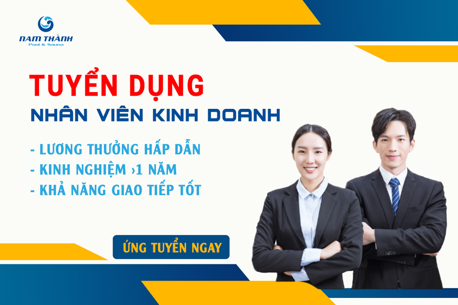 Tuyển dụng nhân viên kinh doanh lương lương thưởng hấp dẫn