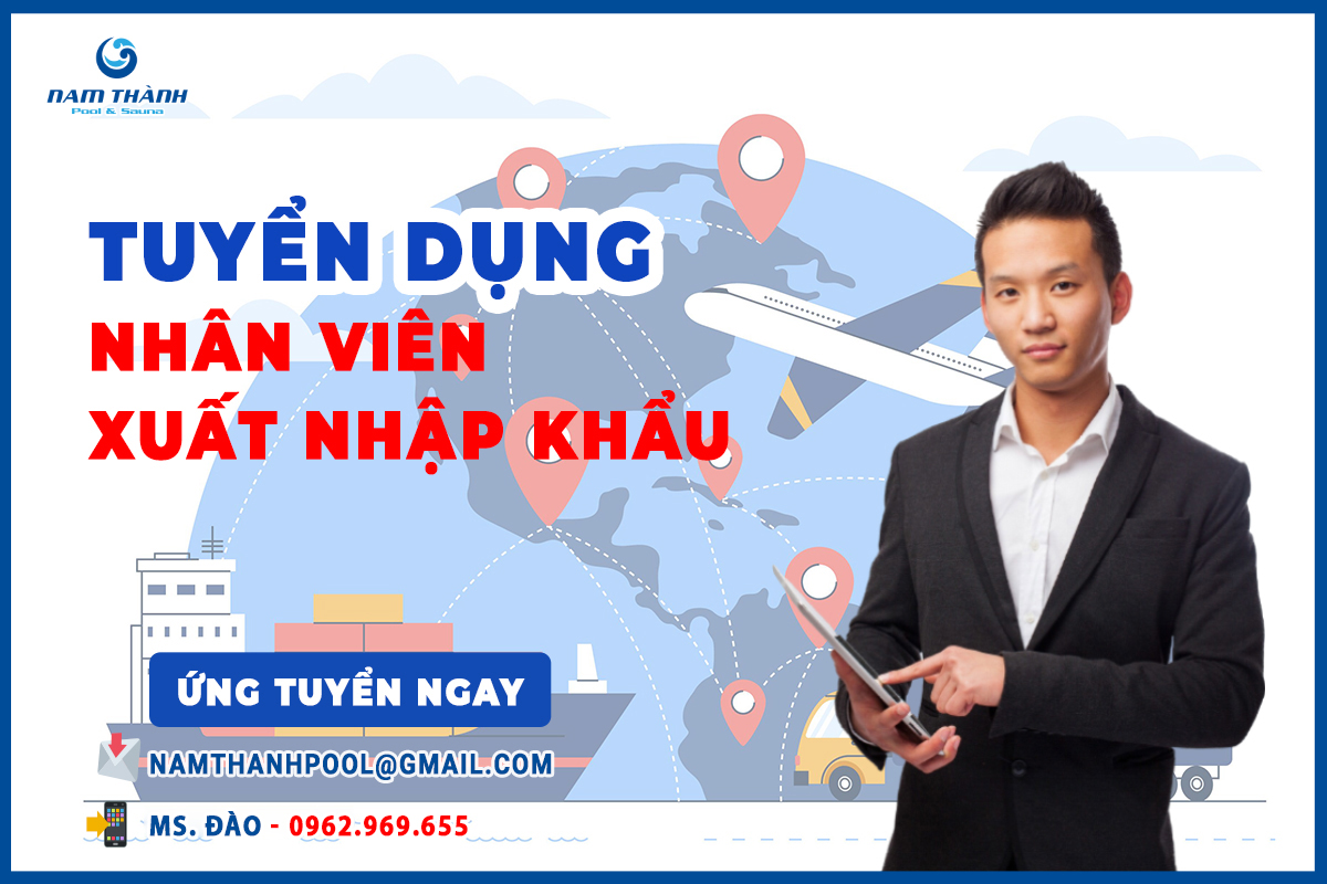 Tuyển dụng nhân viên xuất - nhập khẩu lương 15-20 triệu/tháng 2 nhanvien xuat nhap khau