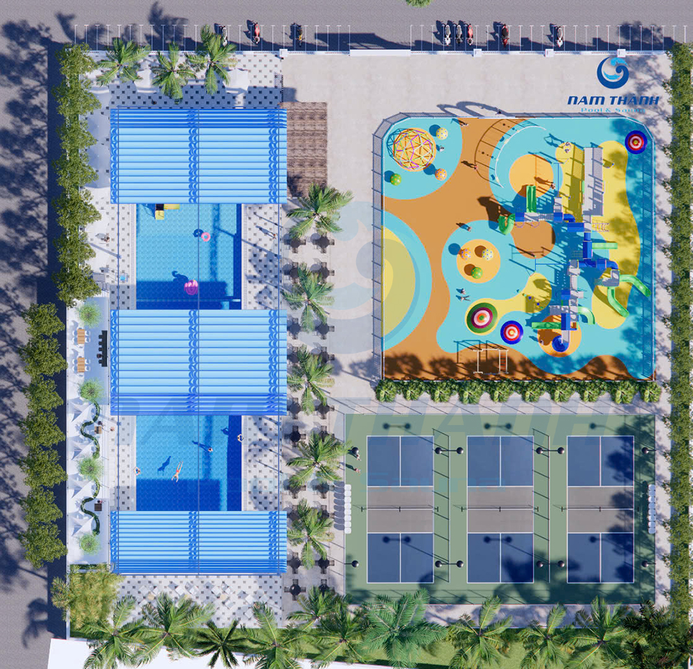 Khởi Công Dự Án Hồ Bơi Kinh Doanh Kết Hợp Khu Vui Chơi, Pickleball Tại Lâm Đồng 15 khoi cong du an be boi kinh doanh ket hop khu vui choi pickleball tai lam dong 13