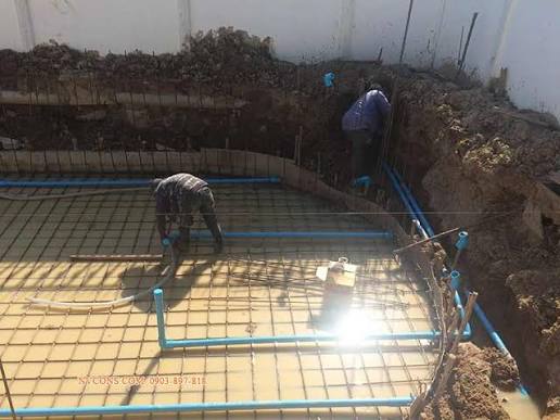 Thi Công Bể Bơi Hải Phòng Chuyên Nghiệp, Tư Vấn Thiết Kế Trọn Gói 5 Các hạng mục quan trọng khi xây dựng bể bơi
