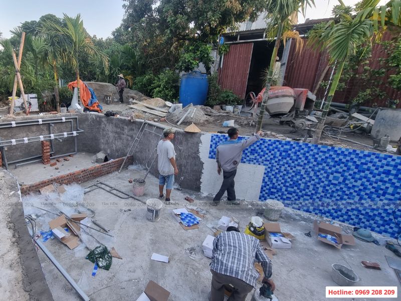 Thiết kế, thi công và cải tạo hồ bơi tại các khu vực TP.HCM